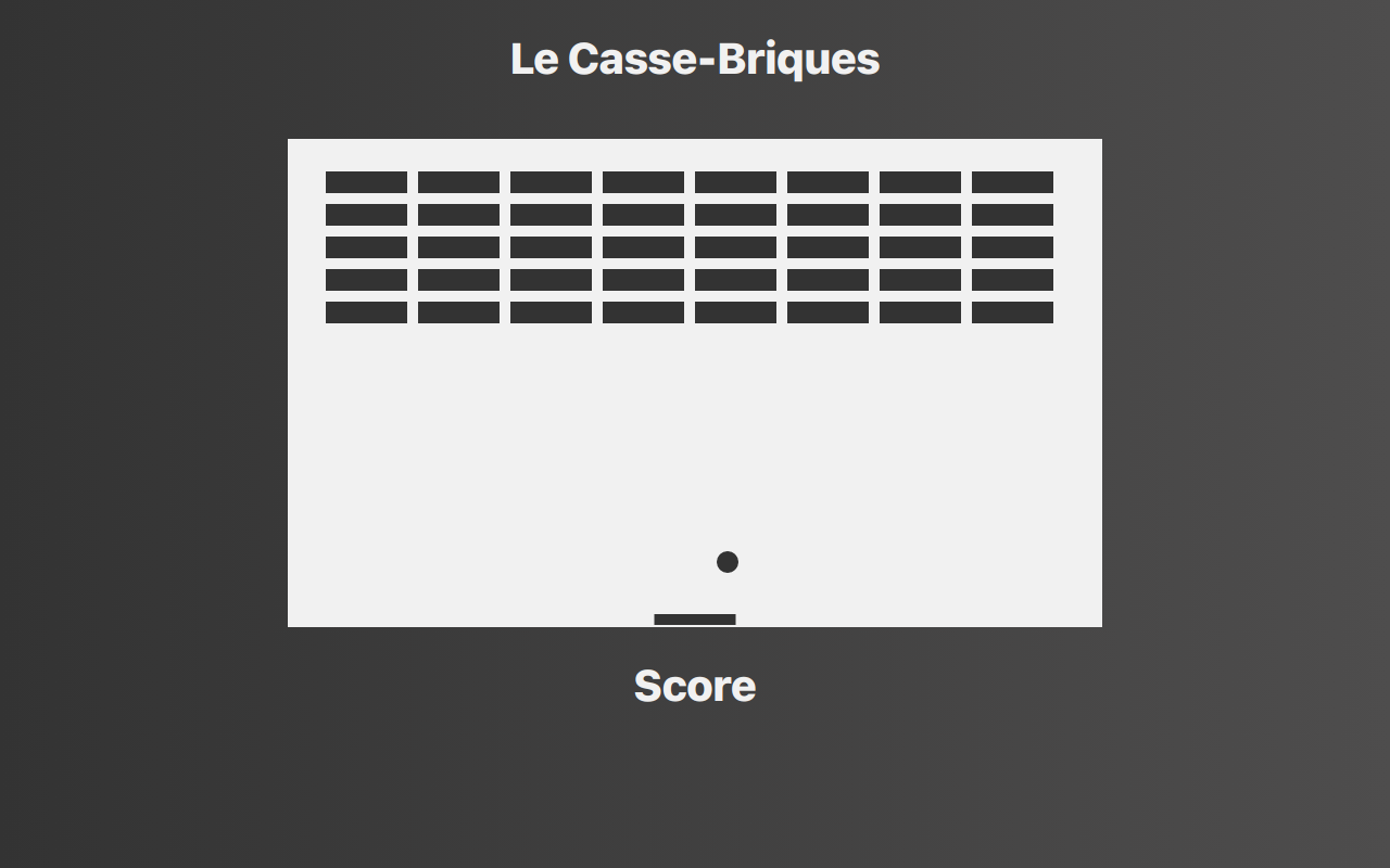 Casse Brique game